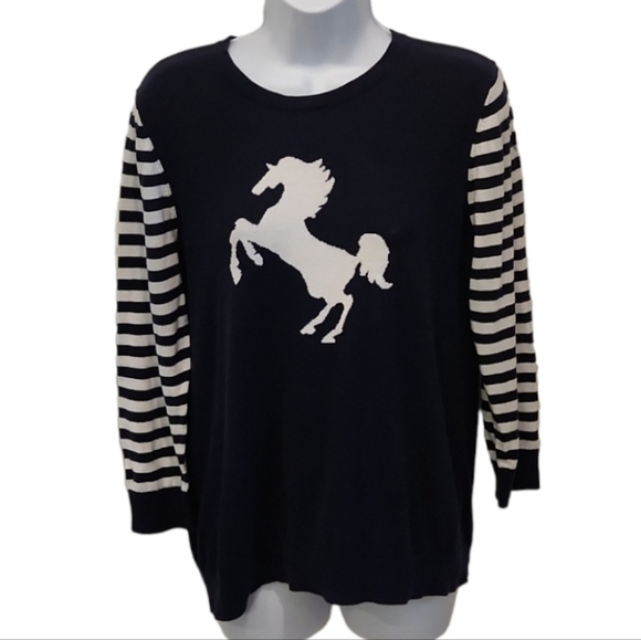 Crown & Ivy Unicorn Sweater - Picture 1 of 5
